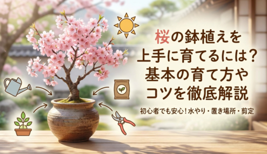桜の鉢植えを上手に育てるには？基本の育て方やコツを徹底解説