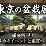 東京の盆栽展を徹底解説！おすすめのイベントと鑑賞ポイント