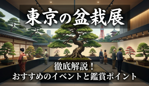 東京の盆栽展を徹底解説！おすすめのイベントと鑑賞ポイント